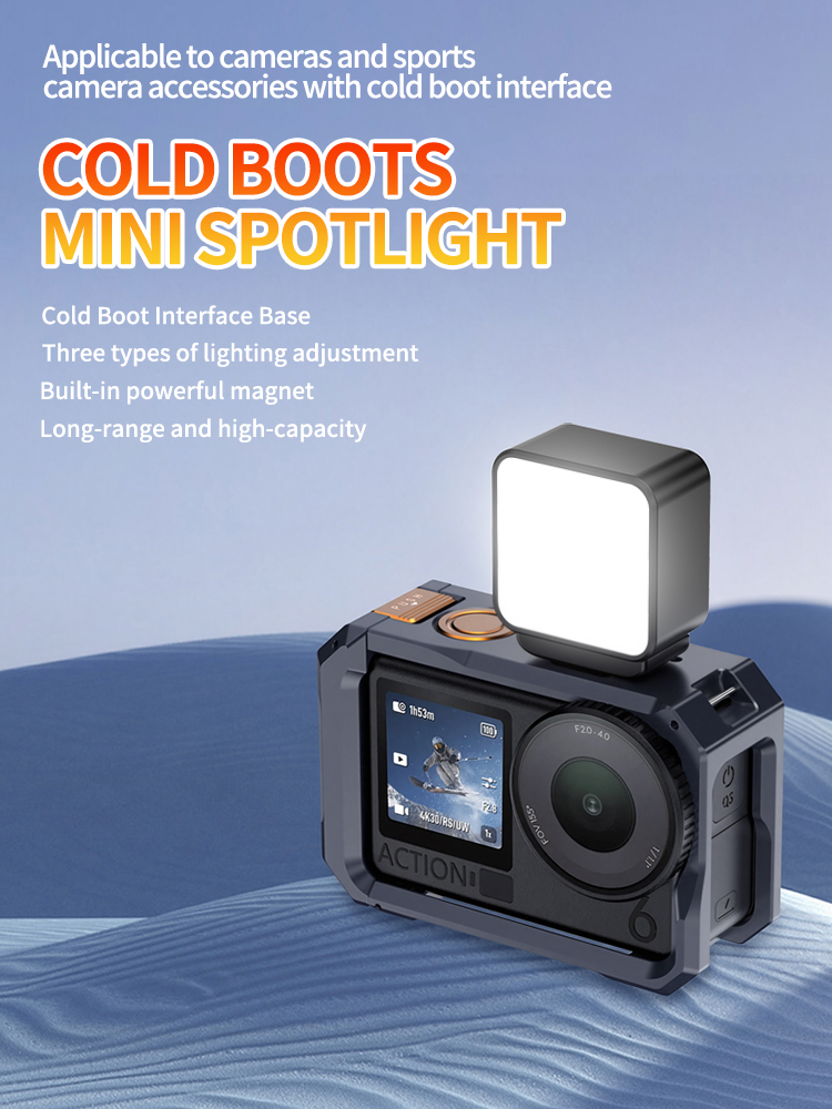 Photography Lighting Styles - ไฟวิดีโอ LED ขนาดเล็กแบบแม่เหล็ก, ไฟเสริมแบบชาร์จได้ 3 สี