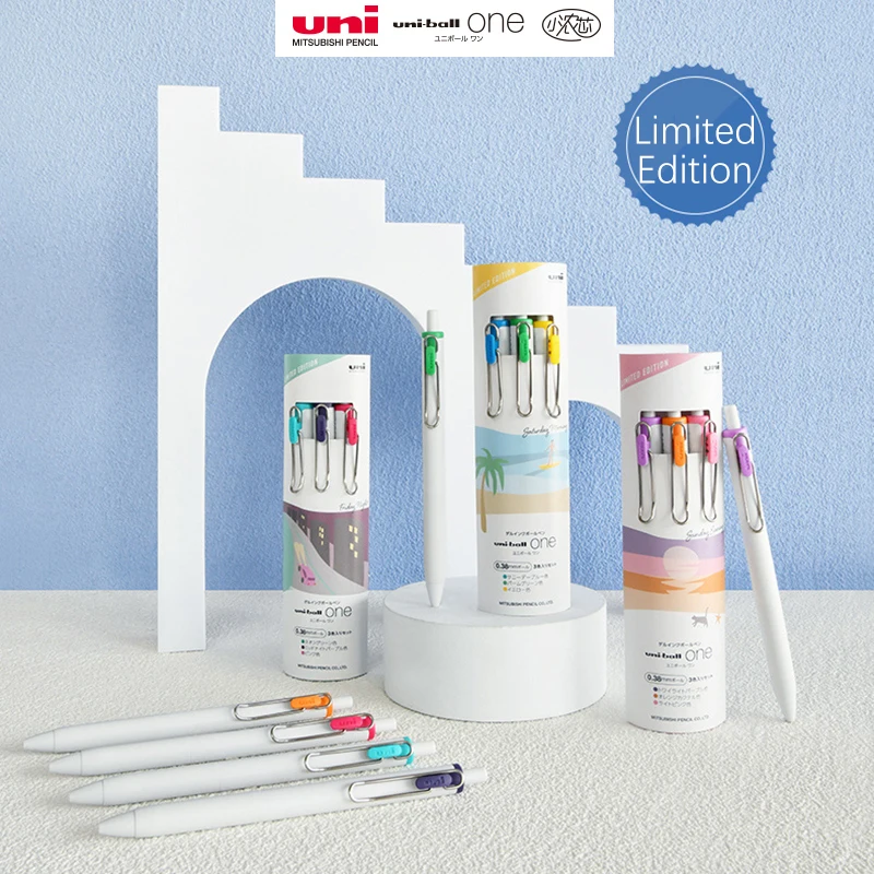 Coloured Gel Set - ปากกาเจลจํากัดชุดหมึกสี 0.38/0.5 มม.Extra Fine Penpiont Retractable