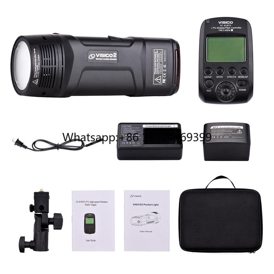Photography Still Life Lighting - แฟลชพกพาขนาดเล็ก 200w Pocket TTL High Speed