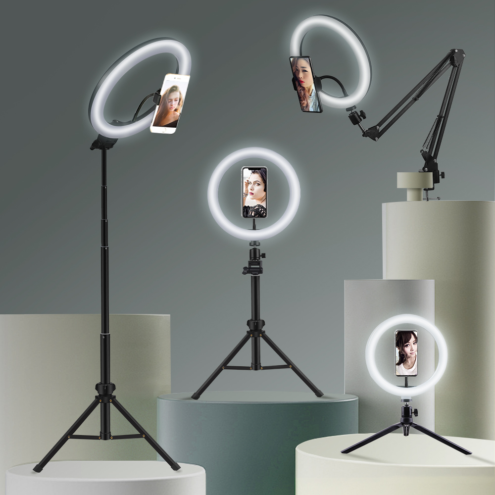 Photography Lighting Overhead - Youtube เกมส์ยิง Vlog Selfie Circular Photo
