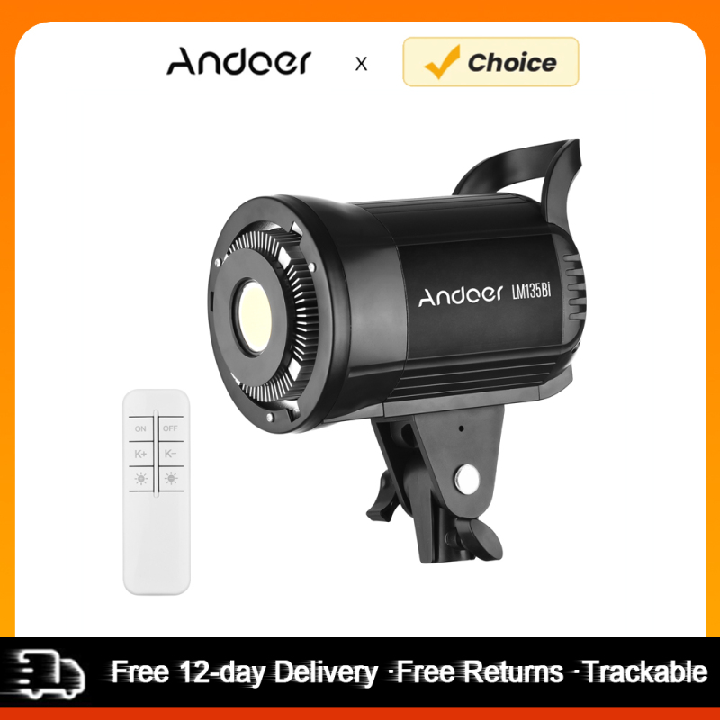 Photography Lighting Godox - Andoer LM135Bi แบบพกพา LED การถ่ายภาพเติมแสง 135W