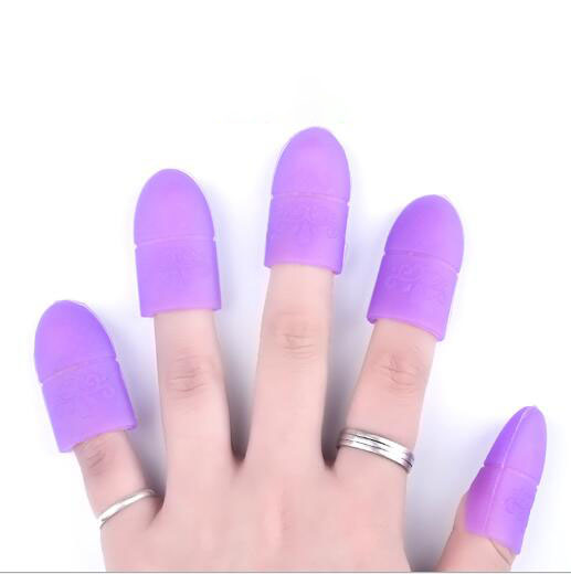 Coloured Gel Set - ชุดอุปกรณ์ถอดยาทาเล็บแบบคลิปหนีบ 5 ชิ้น สีสุ่ม สำหรับล้างยาทาเล็บเจลยูวีแบบแช่