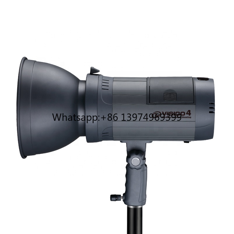 Photography Still Life Lighting - ไฟถ่ายภาพแบบพกพา พร้อมรีโมทคอนโทรลไร้สาย ไฟแฟลชสโตรบสำหรับใช้งานกลางแจ้ง ใช้แบตเตอรี่ 4 ก้อน