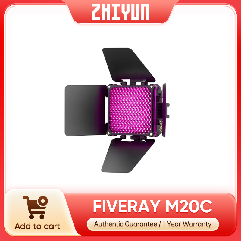 Photography Lighting Styles - ไฟวิดีโอ LED ZHIYUN FIVERAY M20C RGB