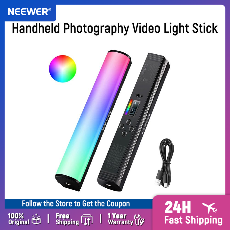 Torjim Rgb Photography Video Lighting - NEEWER RGB Light Wand พร้อม APP