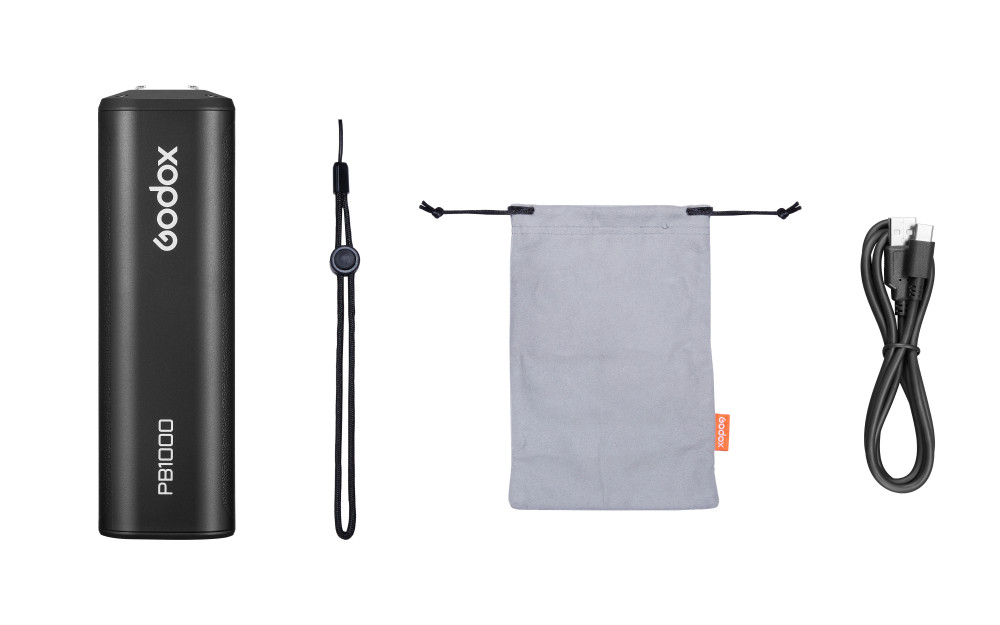 Photography Lighting Godox - ชุดแบตเตอรี่ Godox Flash PB1000 สำหรับระบบแฟลช แหล่งจ่ายไฟแบบพกพาความจุสูงสำหรับการถ่ายภาพในสตูดิโอและนอกสถานที่