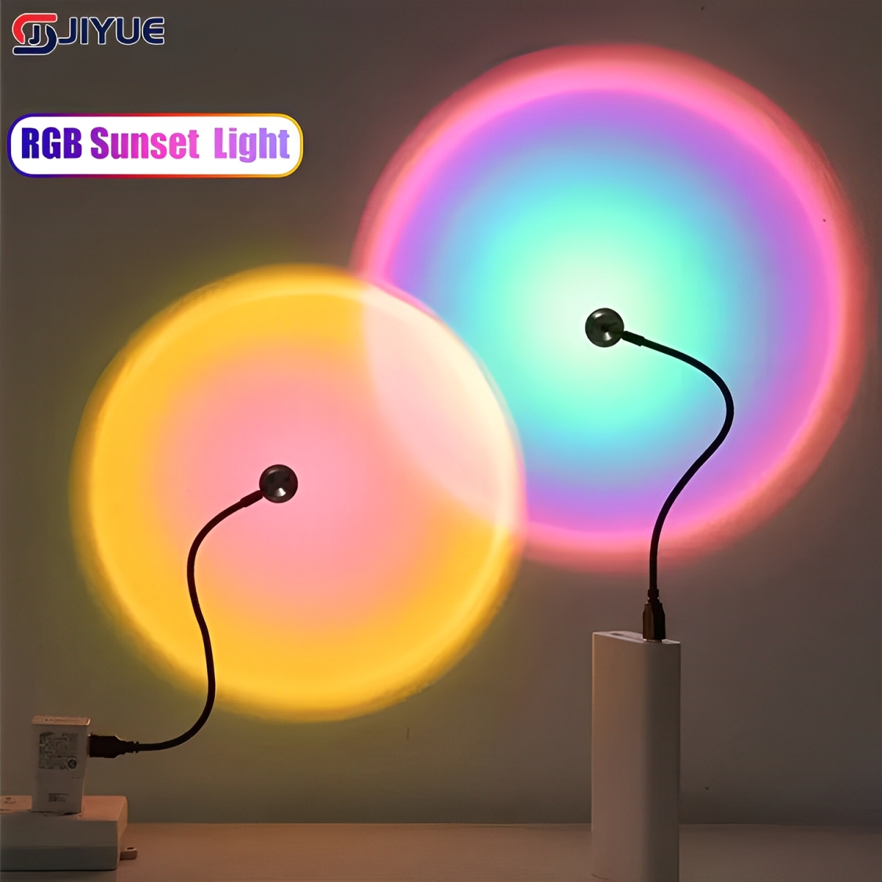 Torjim Rgb Photography Video Lighting - Mini USB ED Sunset โคมไฟ Nightlights