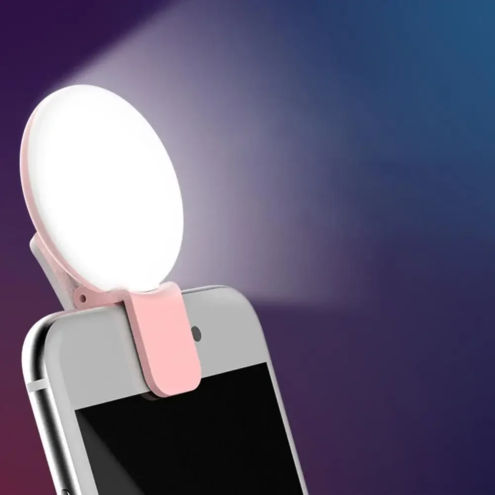 Photography Lighting Overhead - โทรศัพท์มือถือ LED Selfie แหวนแสงแบบพกพา Mini ทนทานสามหยุด