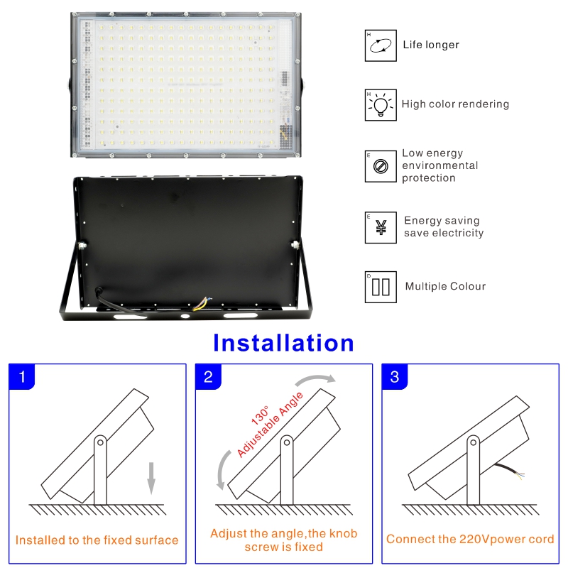 1/2/3PCS 110V 220V ไฟ Led น้ำท - Photography Lighting Uk บทวิจารณ์และราคา