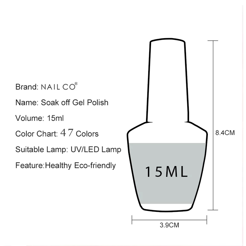 NAILCO 15ml CAMEL กาแฟเจลเล็บช - Coloured Gel Set บทวิจารณ์และราคา