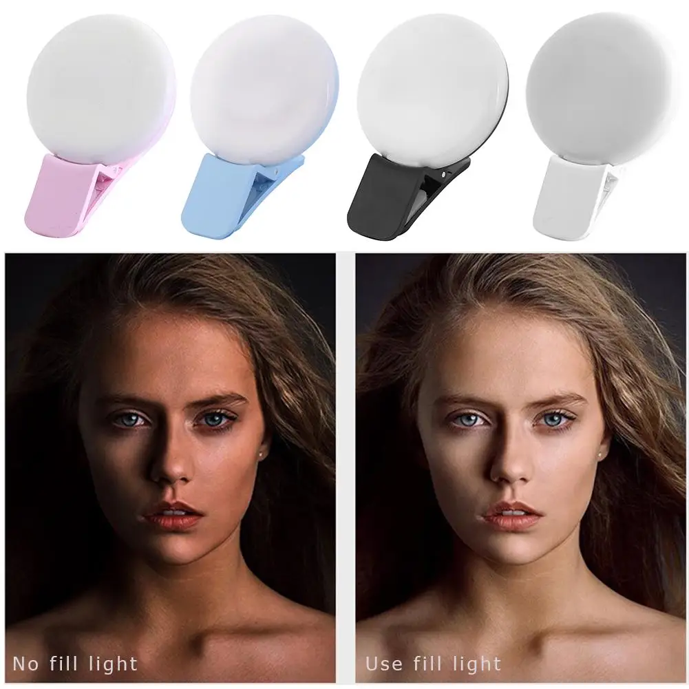 โทรศัพท์มือถือ LED Selfie แหวน - Photography Lighting Overhead บทวิจารณ์และราคา