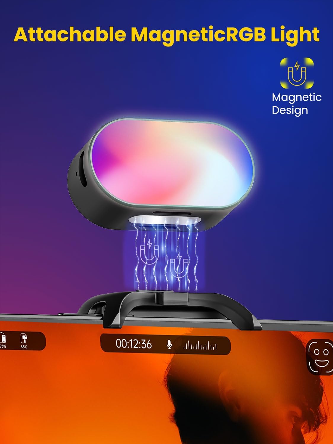 AOCHUAN Mini RGBแม่เหล็กเติมแส - Photography Lighting Patterns บทวิจารณ์และราคา