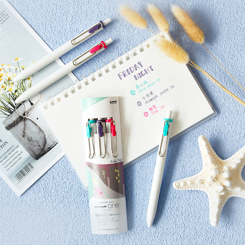 Uni-Ball หนึ่งปากกาเจลจำกัดชุด - Coloured Gel Set บทวิจารณ์และราคา