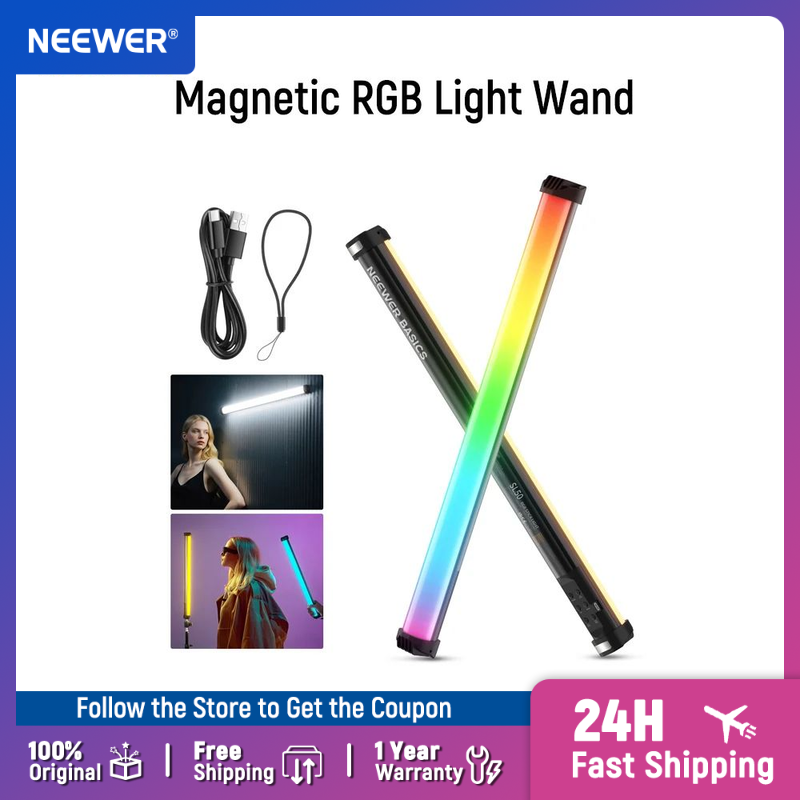 ไฟแท่งแม่เหล็ก NEEWER Basics ข - Torjim Rgb Photography Video Lighting บทวิจารณ์และราคา