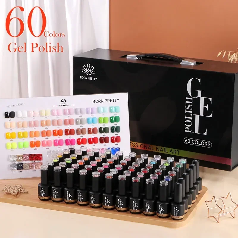 ชุดทำเล็บเจลยูวี BORN PRETTY 6 - Coloured Gel Set บทวิจารณ์และราคา