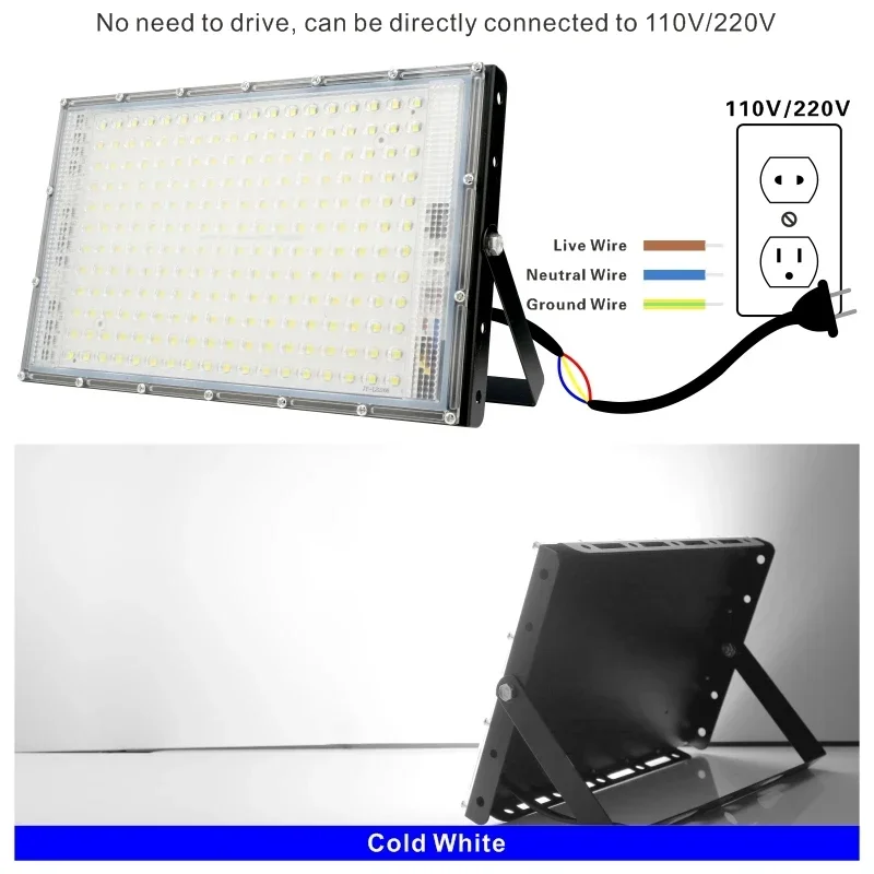 110V 220V ไฟ LED น้ําท่วม 50W  - Photography Lighting Uk บทวิจารณ์และราคา