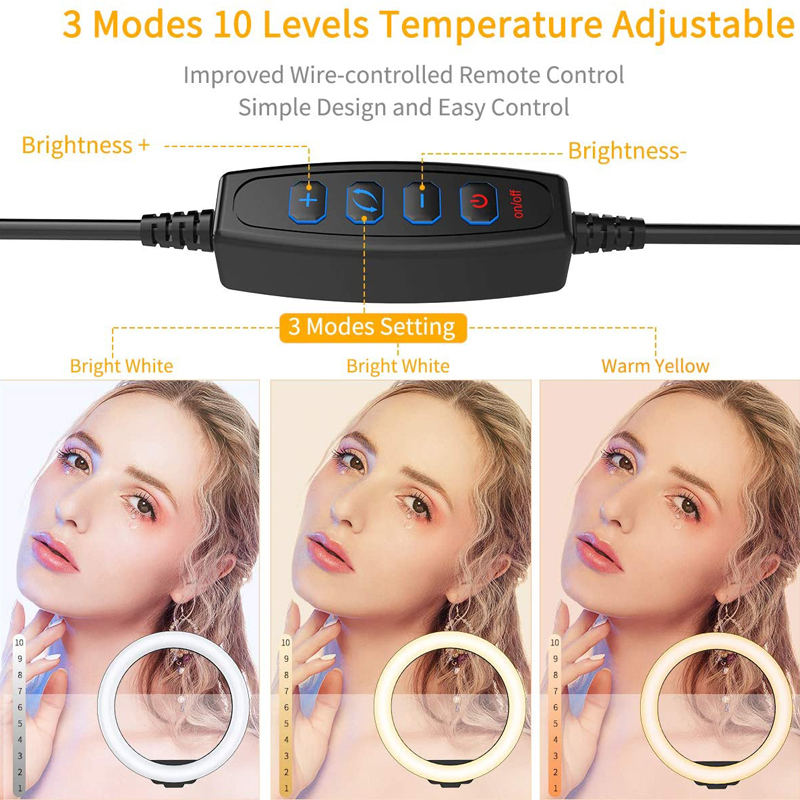 ไฟวิดีโอ 16/26/33 ซม. ไฟเซลฟี่ - Photography Lighting Overhead บทวิจารณ์และราคา