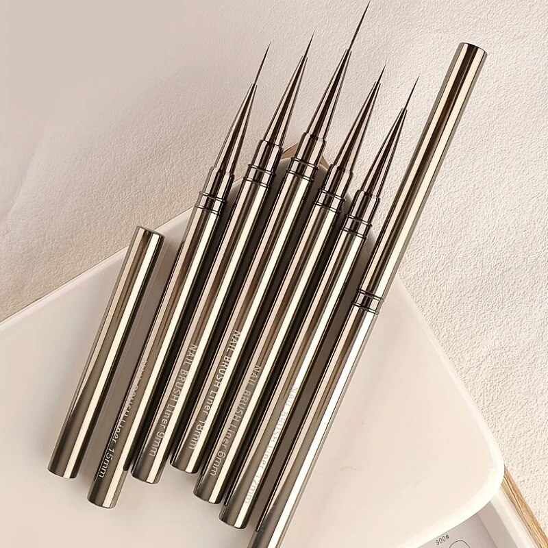 5PCS Nail Art Liner แปรงมือทาส - Coloured Gel Set บทวิจารณ์และราคา