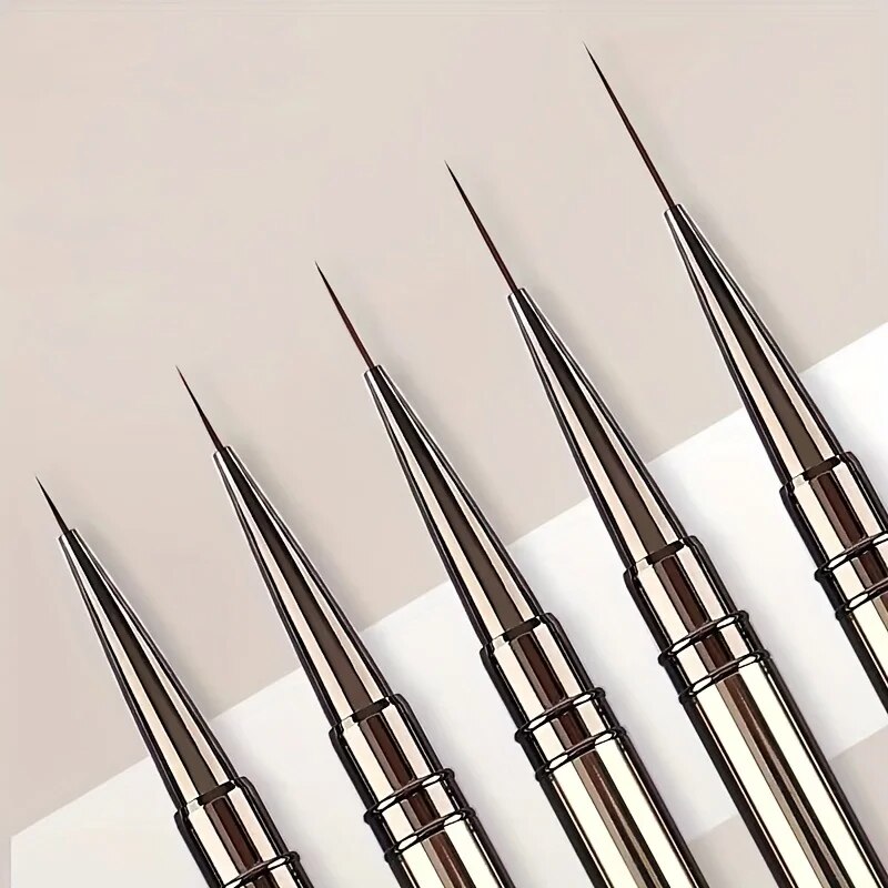 5PCS Nail Art Liner แปรงมือทาส - Coloured Gel Set บทวิจารณ์และราคา