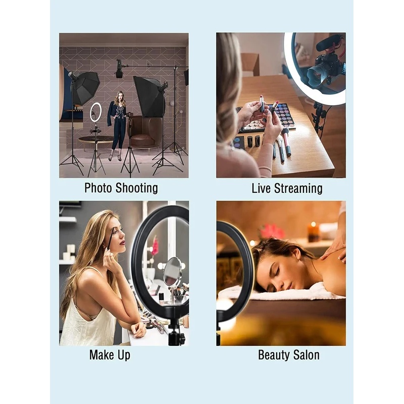 ไฟวงแหวน Desiontal ขนาด 26 ซม. - Photography Lighting Patterns บทวิจารณ์และราคา