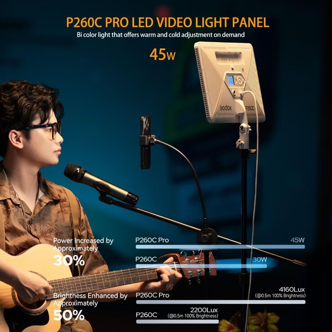 Godox P260C Pro LED Video Ligh - Photography Lighting Godox บทวิจารณ์และราคา