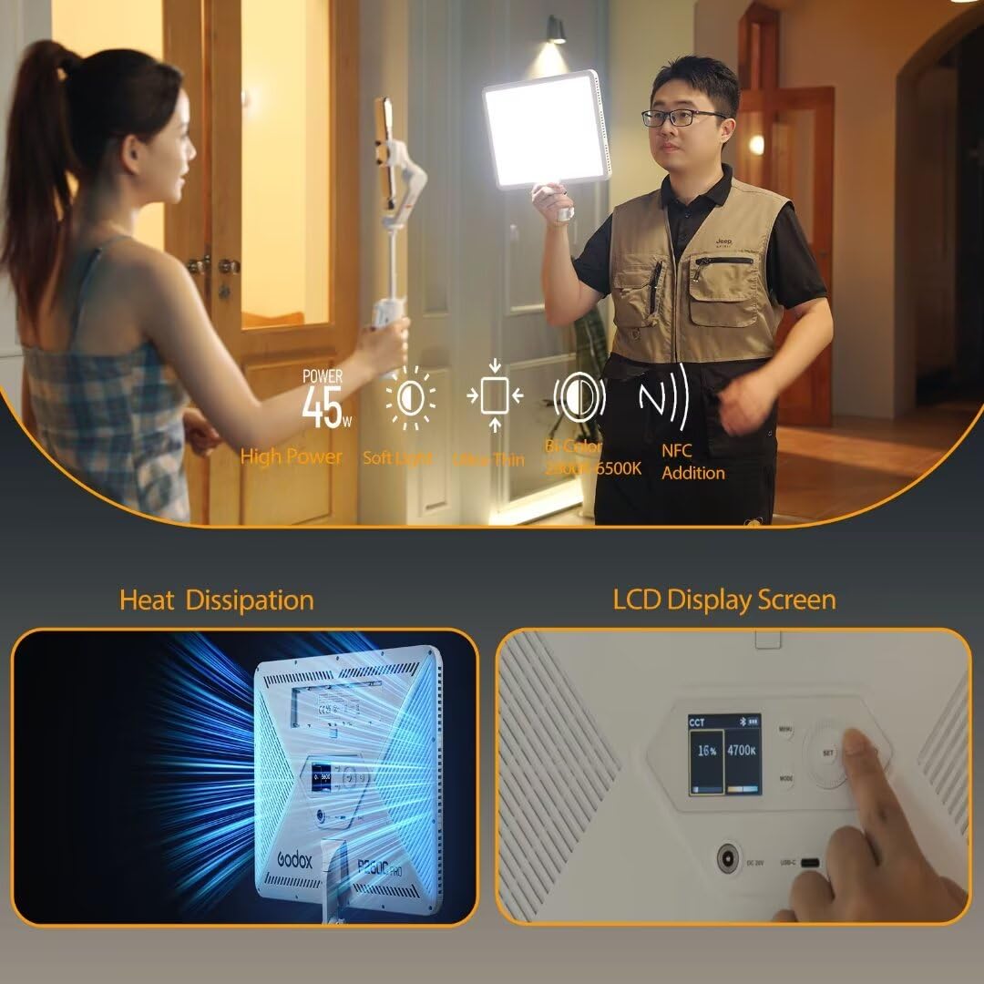 Godox P260C Pro LED Video Ligh - Photography Lighting Godox บทวิจารณ์และราคา