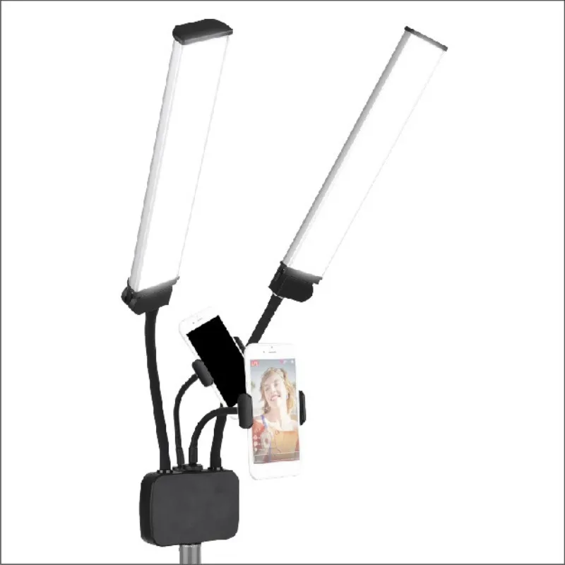 ไฟถ่ายภาพแบบหลอด LED สองแขน ขน - Photography Still Life Lighting บทวิจารณ์และราคา