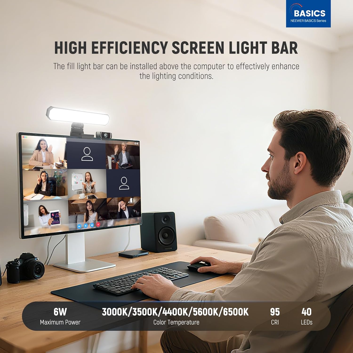 ไฟส่องสว่างแบบแท่ง NEEWER Basi - Photography Lighting Styles บทวิจารณ์และราคา