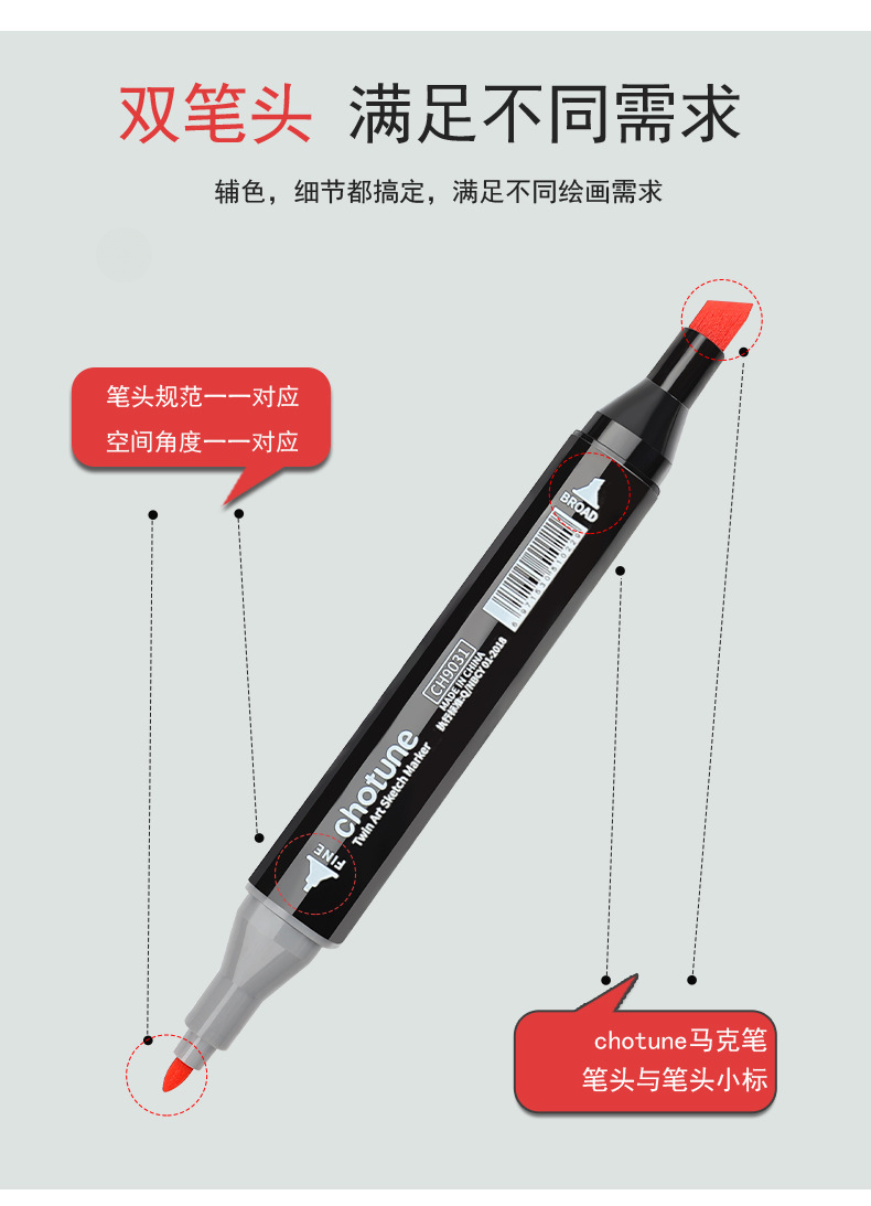 24-80 สี Double Headed Oily MA - Coloured Gel Set บทวิจารณ์และราคา