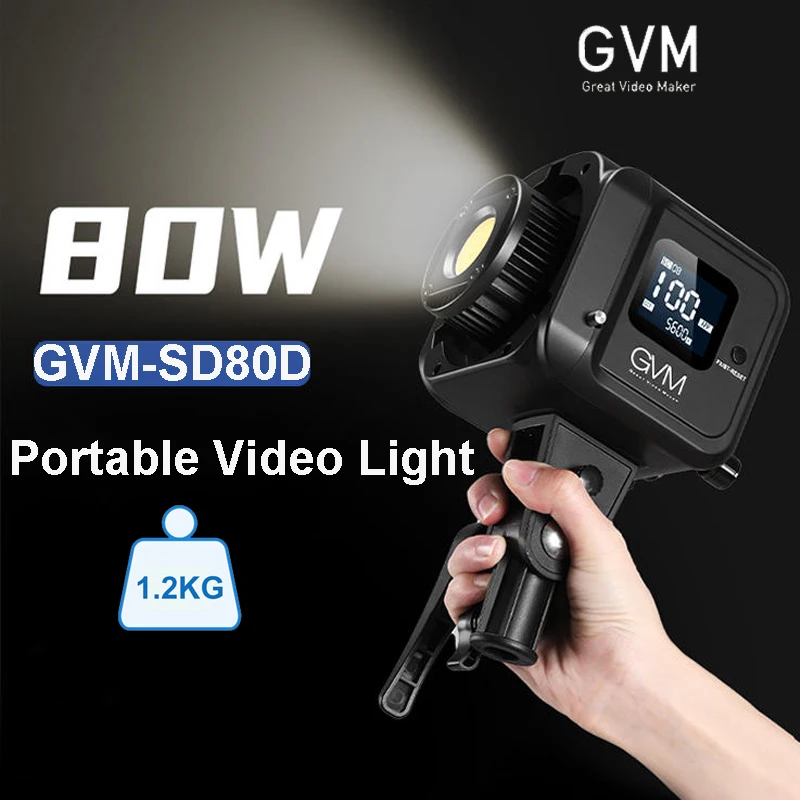 ไฟวิดีโอ LED สองสี GVM SD80D 8 - Photography Using Lighting บทวิจารณ์และราคา
