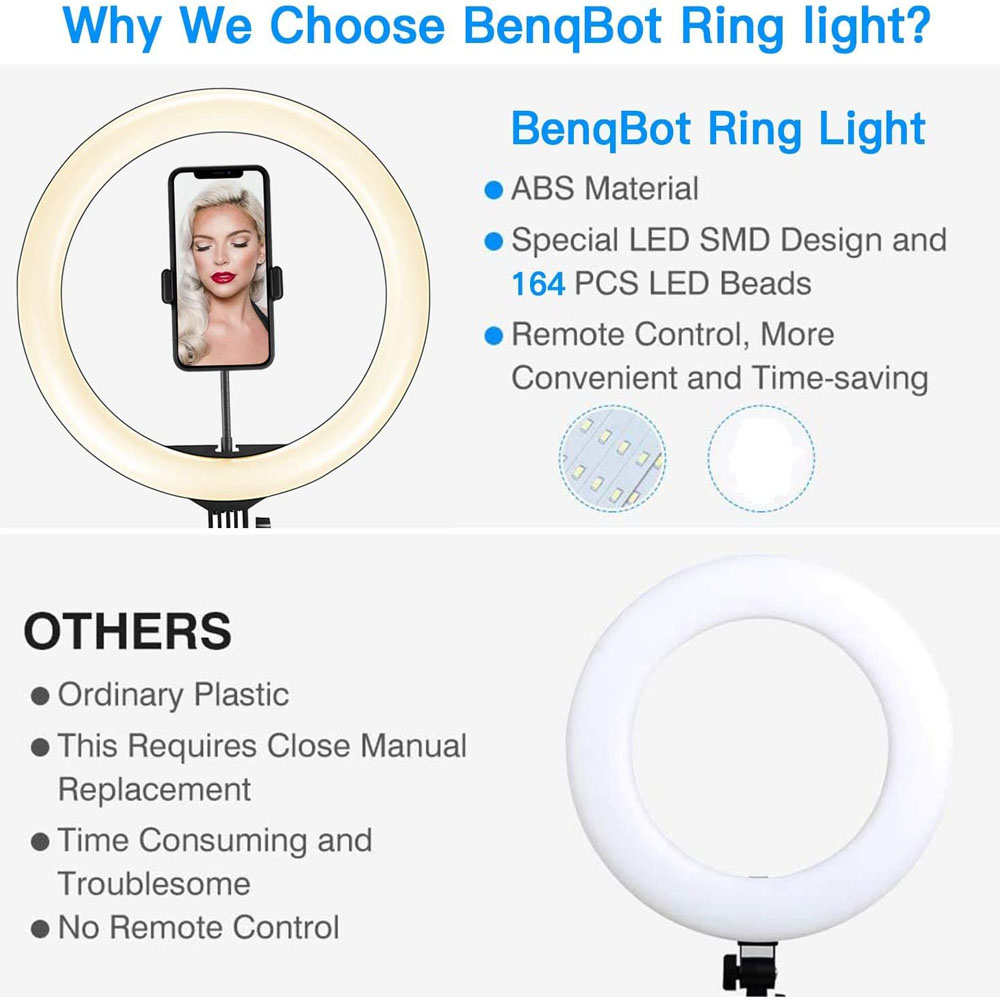 26 33 ซม.ไฟวิดีโอหรี่แสงได้Sel - Photography Lighting Overhead บทวิจารณ์และราคา