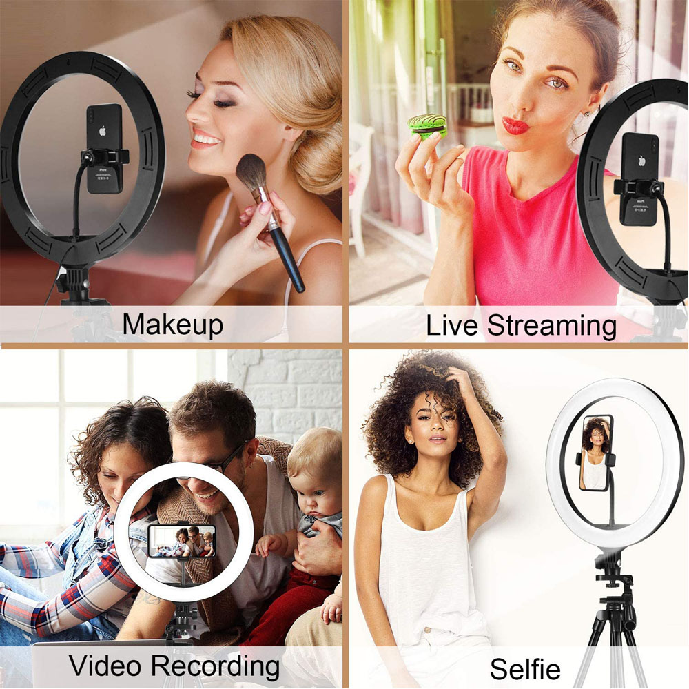 26 33 ซม.ไฟวิดีโอหรี่แสงได้Sel - Photography Lighting Overhead บทวิจารณ์และราคา