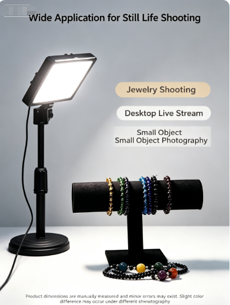 ไฟ LED แผงสี่เหลี่ยมสำหรับถ่าย - Photography Still Life Lighting บทวิจารณ์และราคา