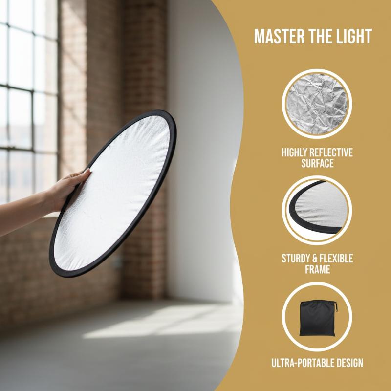 แผ่นสะท้อนแสงแบบพับได้ 5 in 1  - Photography Using Lighting บทวิจารณ์และราคา