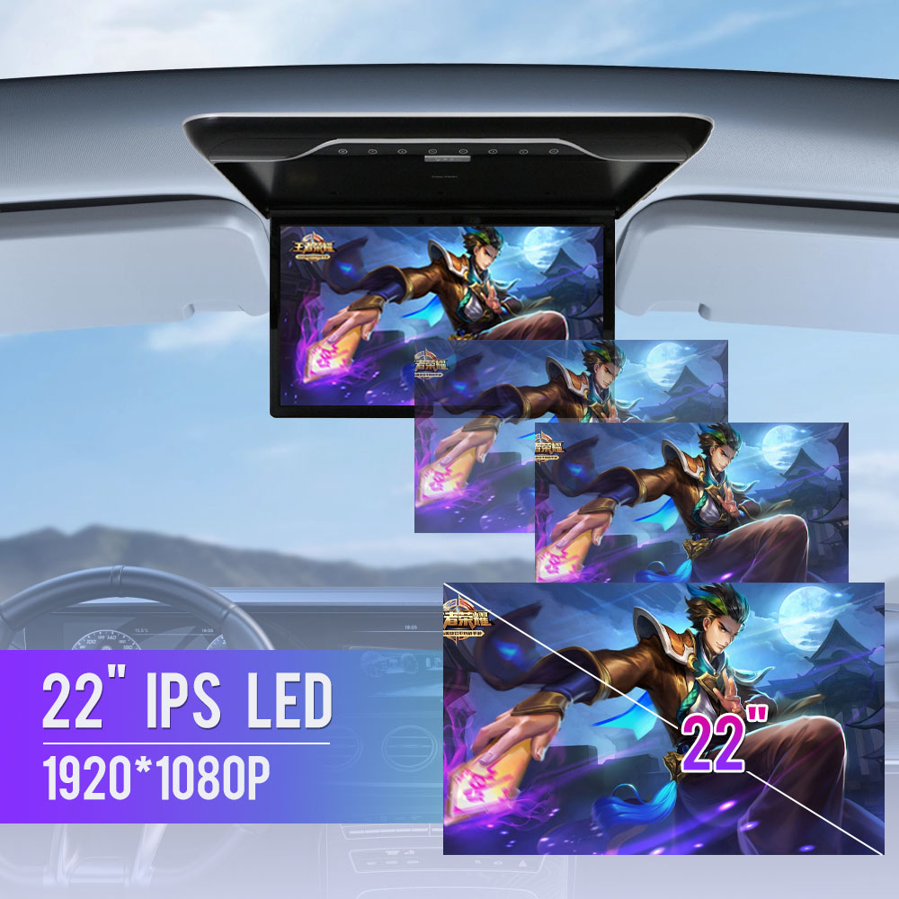 22 นิ้วจอภาพหลังคารถ 1080P หน้ - Photography Lighting Styles บทวิจารณ์และราคา